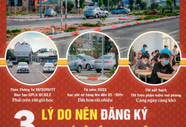 3 lý do nên đăng ký học lái xe thầy Tiến ngay hôm nay